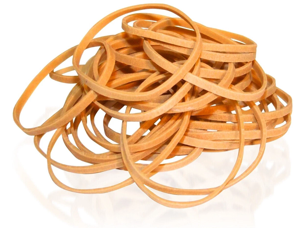 Size 32 Elastic Rubber Bands - 75mm x 3mm - Strong Durable Stretchy - 3