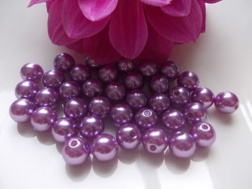 50 - 200 Wax Beads Colourful 10mm Jewelry Crafts Colorful Mix Large Pack DIY - Picture 3 of 14