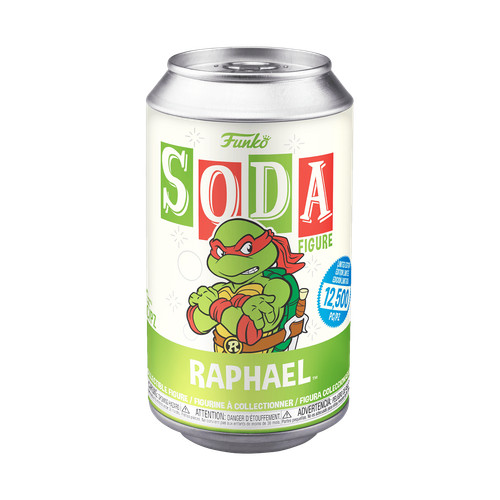 Funko Vinyl Soda: Teenage Mutant Ninja Turtles - Raphael Common Open - Picture 1 of 1