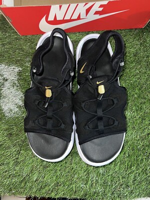 【★大人気★Nike Air Max Koko (Women)】Black/llic Gold WMNS) Nike Air Max Koko Sandals Black/Leopard CI8798-004