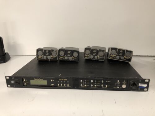 Telex Radiocom BTR-800/+4 TR-800 C6 band Intercom No Batteries & No Antenna - Picture 5 of 14