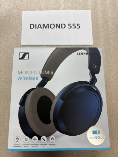Sennheiser Momentum 4 Bluetooth Wireless Over-Ear Headphones - Blue | 2657
