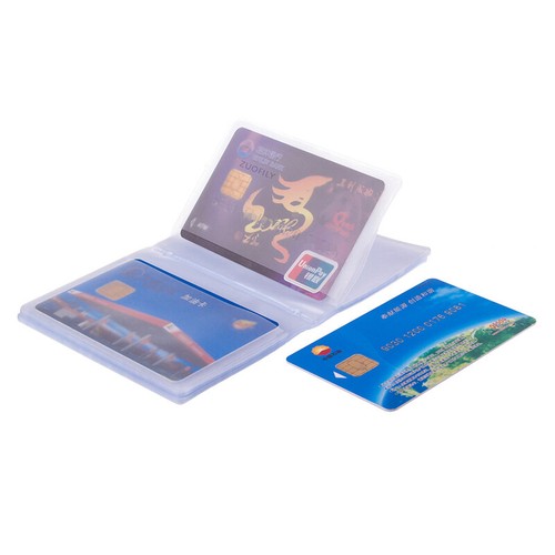 10 Page 20 Card, Credit Card or Picture Plastic Holder Inside Bag -Wallet Insert - Picture 7 of 12