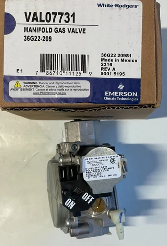 White-Rodgers VAL07731 Gas Valve 36G22-209