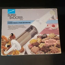 Proctor Silex Super Shooter Plus Cordless Cookie Press Decorator G0123