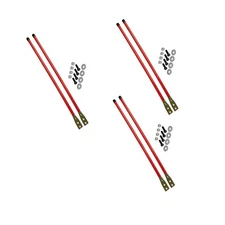 6PK Snow Plow Guide Stick Markers 27" Pair for Western 62265/Boss BAX000