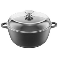 Topf Deckel Induktion Backofenfest Kochtopf Einkochtopf Suppentopf 6,5 L