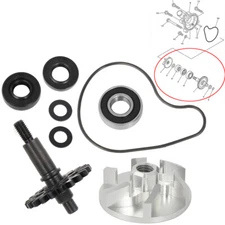 For Yamaha YZ250F WR250F Water Pump Impeller Shaft Gear Bearing Seal Rebuild Kit