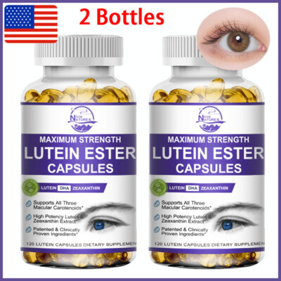 Vitamins with Lutein and Zeaxanthin - Premium Eye Protection Formula - 240Caps