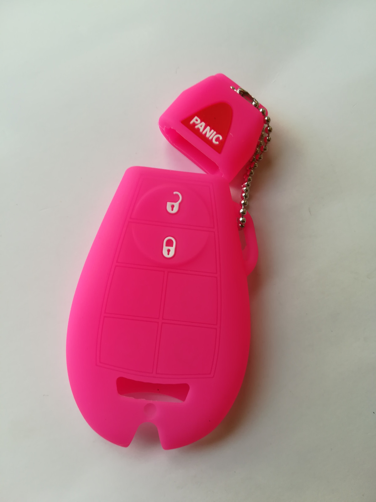 Hot Pink Key Cover for 2008-2018 Dodge Grand Caravan Chrysler Jeep ...