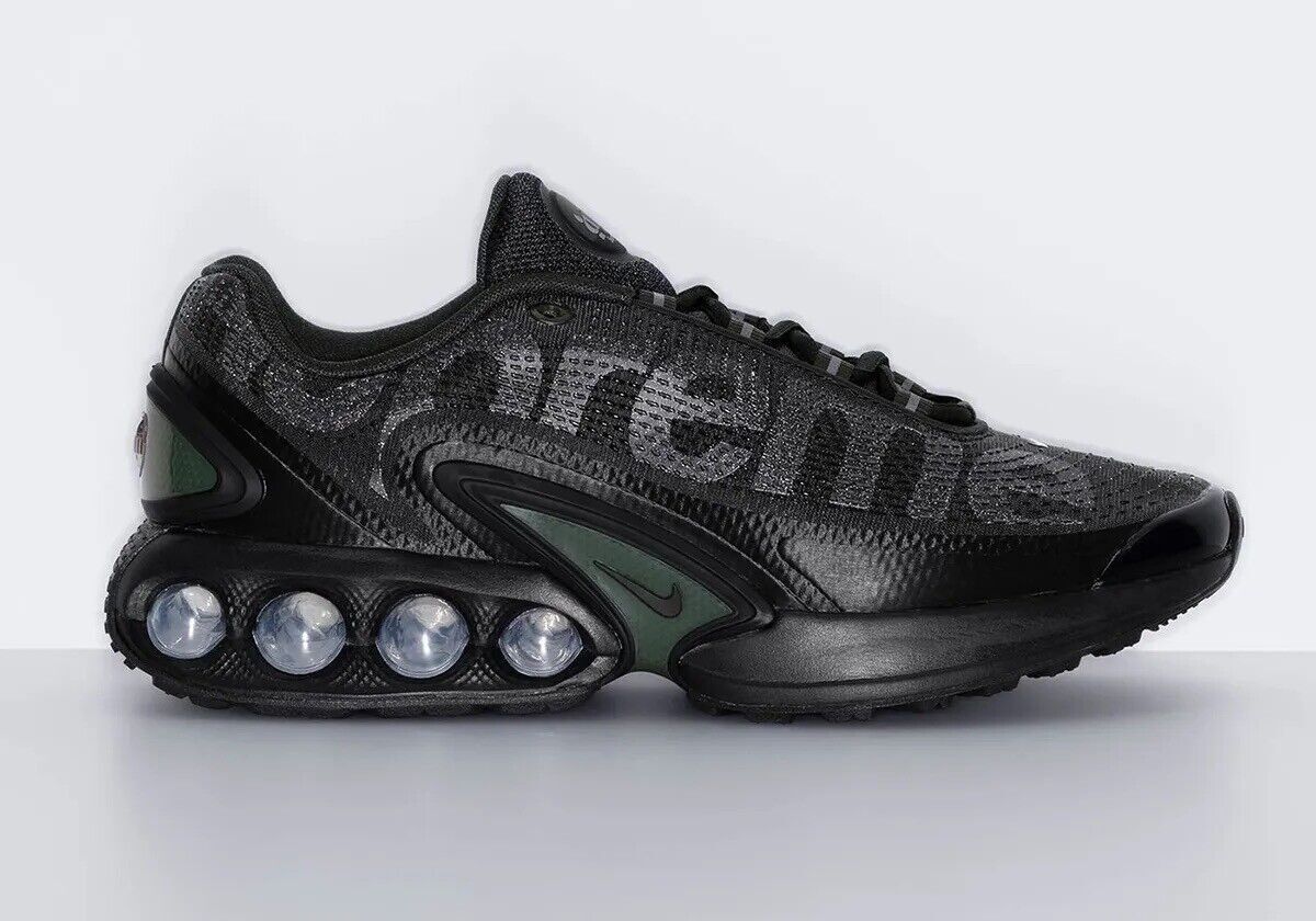 Supreme x Nike Air Max DN Black Galactic Jade FZ4044-001 Supreme x Nike Air Max DN Black Galactic Jade FZ4044-001