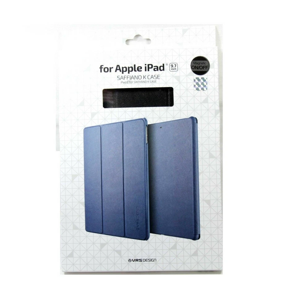 VRS Design Saffiano Diary Folio Case fr iPad 9.7 2018 2017 Wake Sleep New 904988 - Image 4 of 4