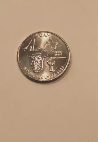 Roll of 40 2009 D  25c   GUAM  TERRITORIES QUARTERS
