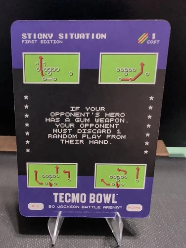 2026 Bo Jackson Battle Arena Tecmo Sticky Situation SSP #PL1