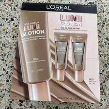 L'oreal True Match Lumi Glotion Glow Enhancer 1.35 Oz 903 Medium Glow 2 pack