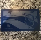 United States Mint 2014 50th Anniv Kennedy Half Dollar Silver Proof Set Blue Box
