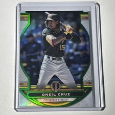 2023 Topps Tribute Green #82 Oneil Cruz #d /99 Pittsburgh Pirates