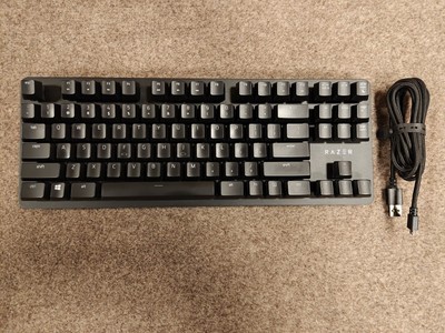 Razer BlackWidow Lite TKL Tenkeyless Mechanical Keyboard : Orange Key Switches