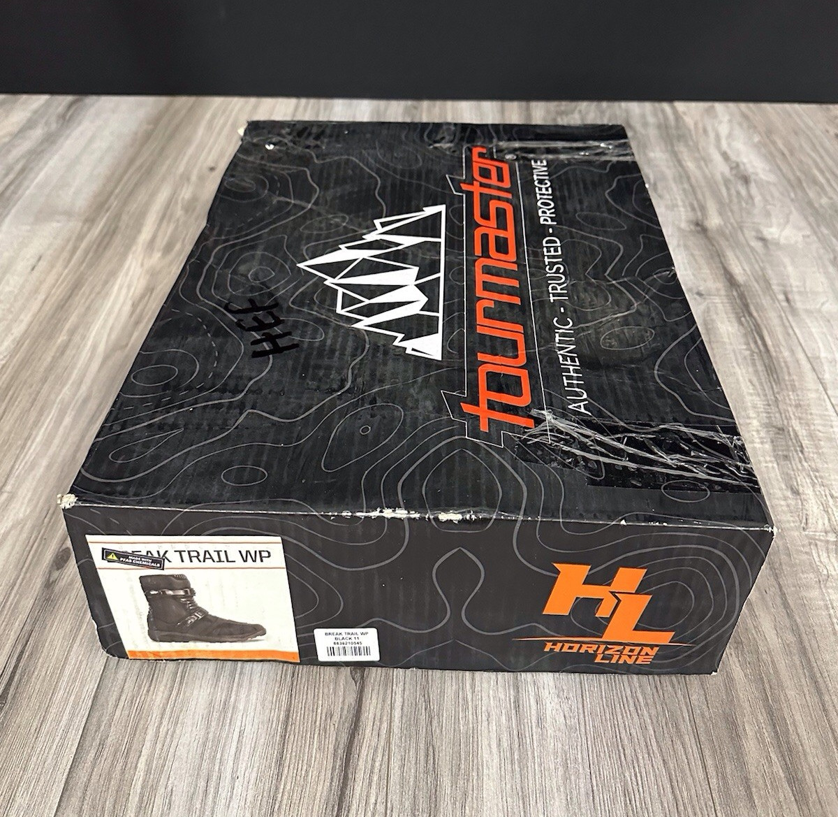 Tourmaster Horizon Line Break Trail Motorcycle Boots Black Men’s 11 - Brand NEW