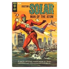 Doctor Solar: Man of the Atom #10 - 1962 series Gold Key comics Good [l: