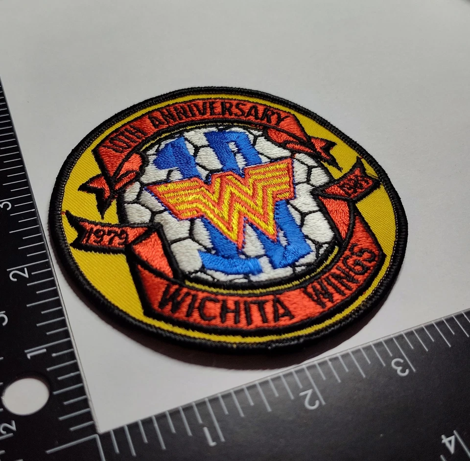 Wichita Patch Wichita 10th Anniversary Soccer Team Hook Loop High Quality New - Image 4 of 4