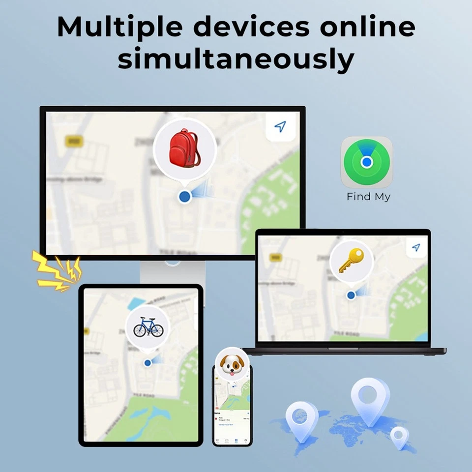 2X( -Lost-Tracker für IOS, Tracker, Alarm, -Tag, Schlüssel, Kinderfinder, 8598 - Bild 2 von 4