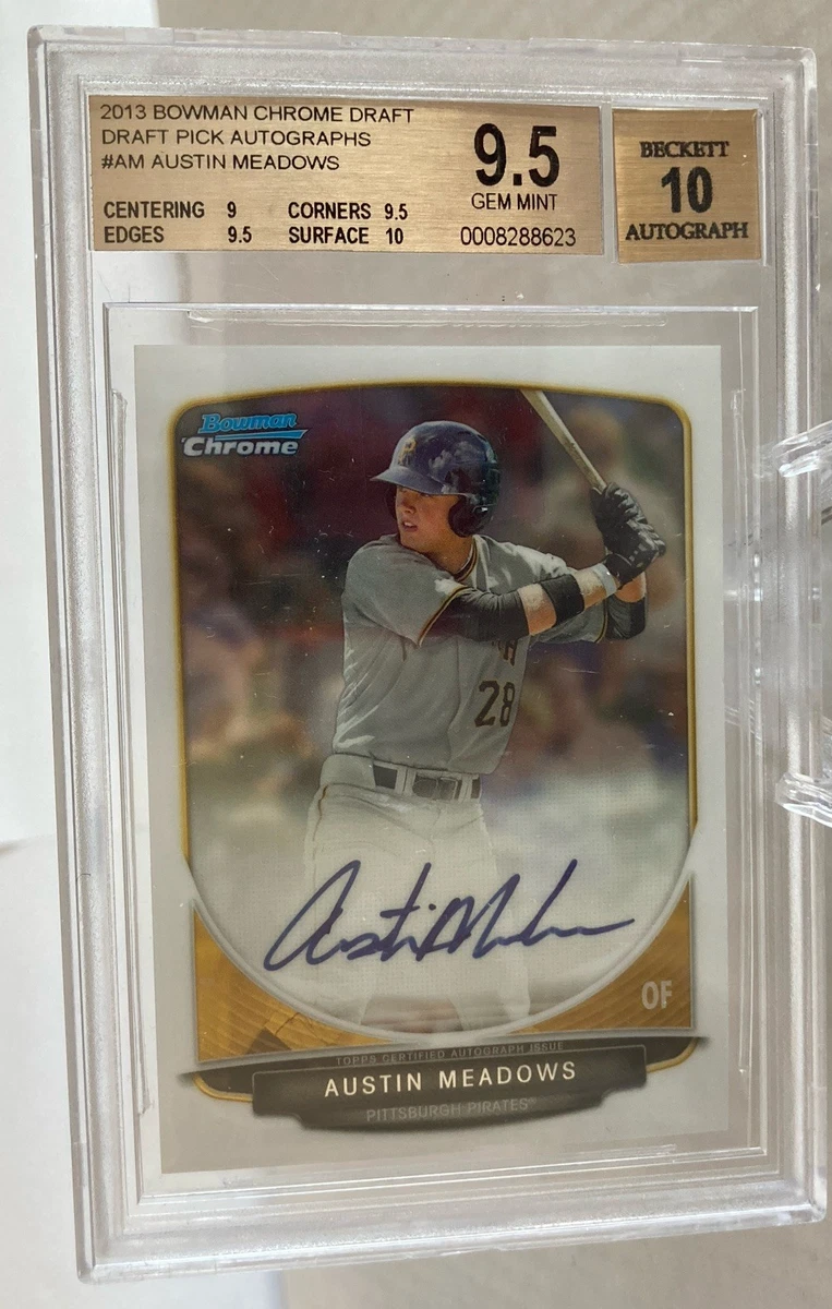 2013 Bowman Draft Picks & Prospects - Austin Meadows #BCA-AM for