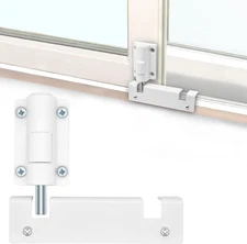 Patio Sliding Glass Door Security Lock/Bolt, Rail-Childproof Safety Window Locks