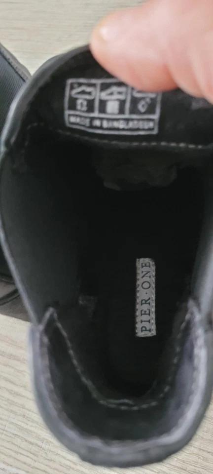 Pier One Stiefeletten,schwarz,gr.38 - Bild 4 von 4