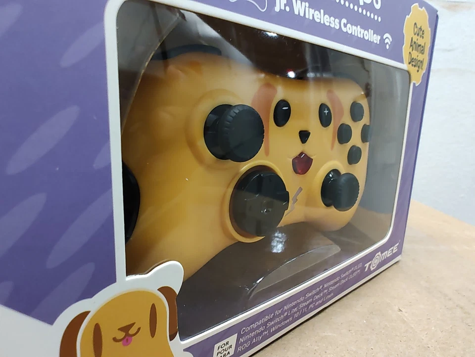 Tomee Paw Pads Puppy Themed Nintendo Switch Windows PC Kids Wireless Controller - Image 4 of 4