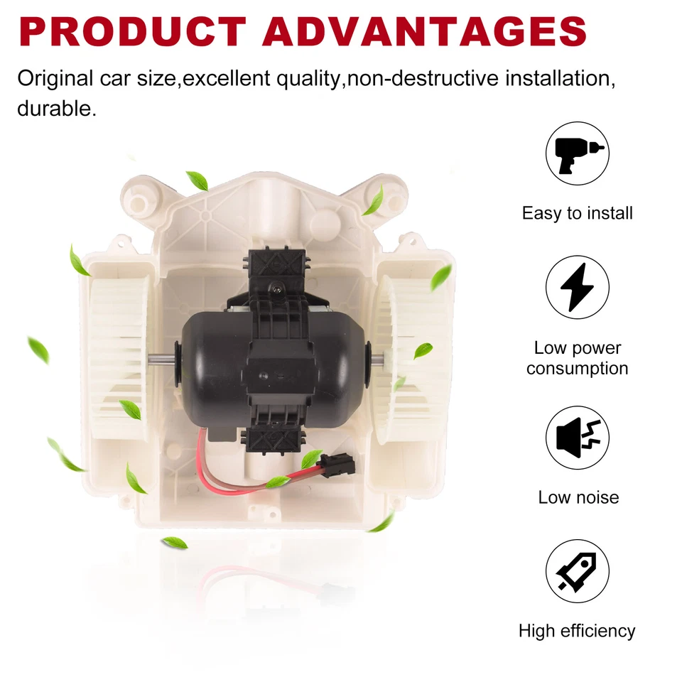 Motor de soplador de aire acondicionado para BMW E60 E61 E63 E64 535i 545i 550i 64116933910 Foto 2 de 4