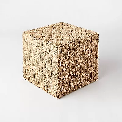 Studio mcgee cube ottoman deals