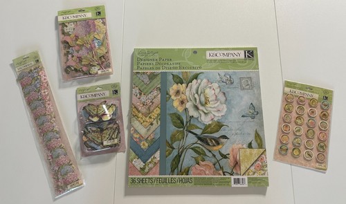 K & Company 12x12 Scrapbook Kit-Variations-Sea Glass, Baby Boy, Poppy Seed, More - Picture 62 of 84