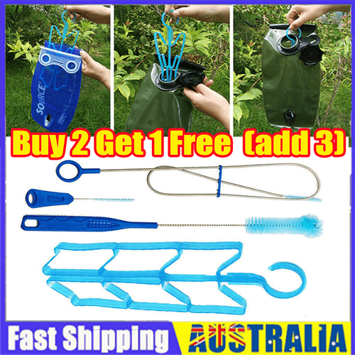 Hydration Bladder Cleaning Kit 4-in-1Water Reservoir Cleaning Kit Cleaner Set JC