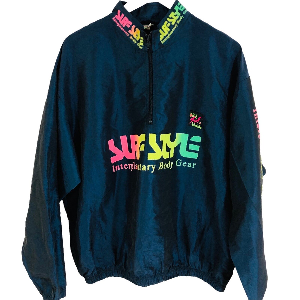 Surf Style Interplanetary Body Gear Vintage Windbreaker Surf Style Interplanetary Body Gear Vintage Windbreaker
