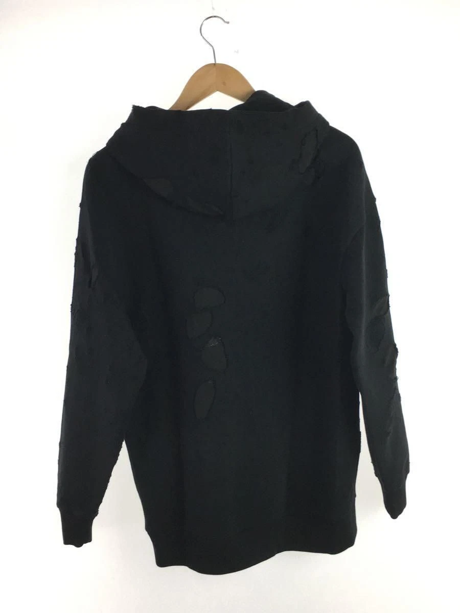 GIVENCHY Felpa con Cappuccio XS Cotone Nero BMJ03H3Y42 Usata