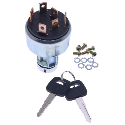 #ad For Yanmar Ignition Key Switch 2310 2402 2420 2500 2610 2620 2820 3220 4220 4300 $16.63