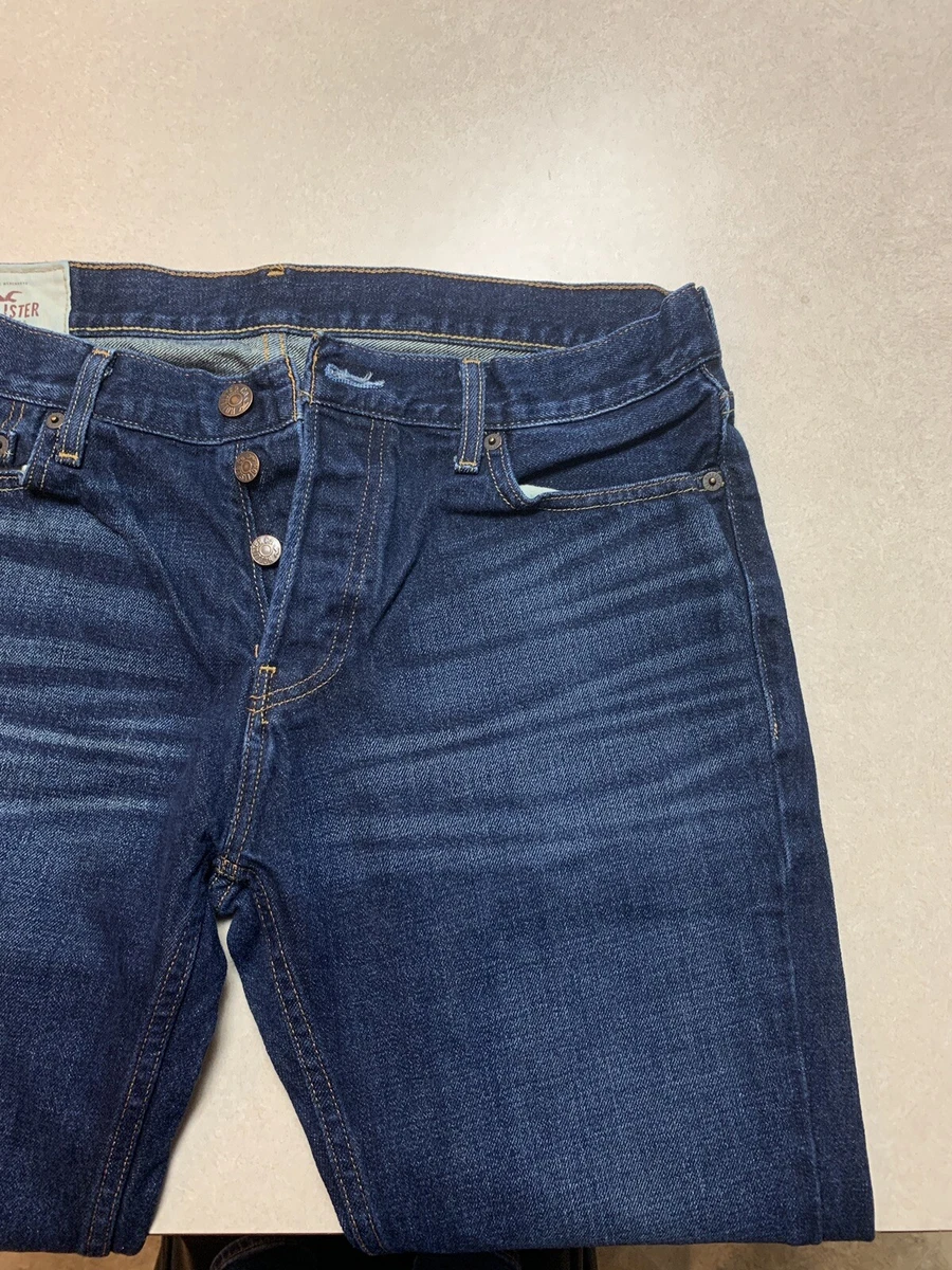 Jeans without best sale zipper and button