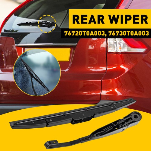 Rear Windshield Wiper & Arm Blade For Honda CR-V Toyota RAV4 Highlander Prius V - Picture 16 of 19