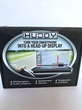 Huddy VIZR HUD smart phone holder Heads Up Safe Driving Display Navigation GPS
