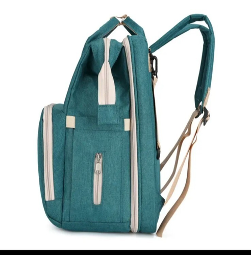 Baby Back pack Diaper Bag portable baby bed with Roof Bottle Holder Pockets New - Picture 5 of 6