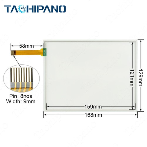 HMIGT04310 Touch Screen for Schneider HMIGTO4310 Panel Glass Digitized - Picture 2 of 6