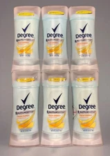 6 Degree 48Hr Nonstop FRESH ENERGY Motion Sense Deodorant 2.6 oz Exp. 2021