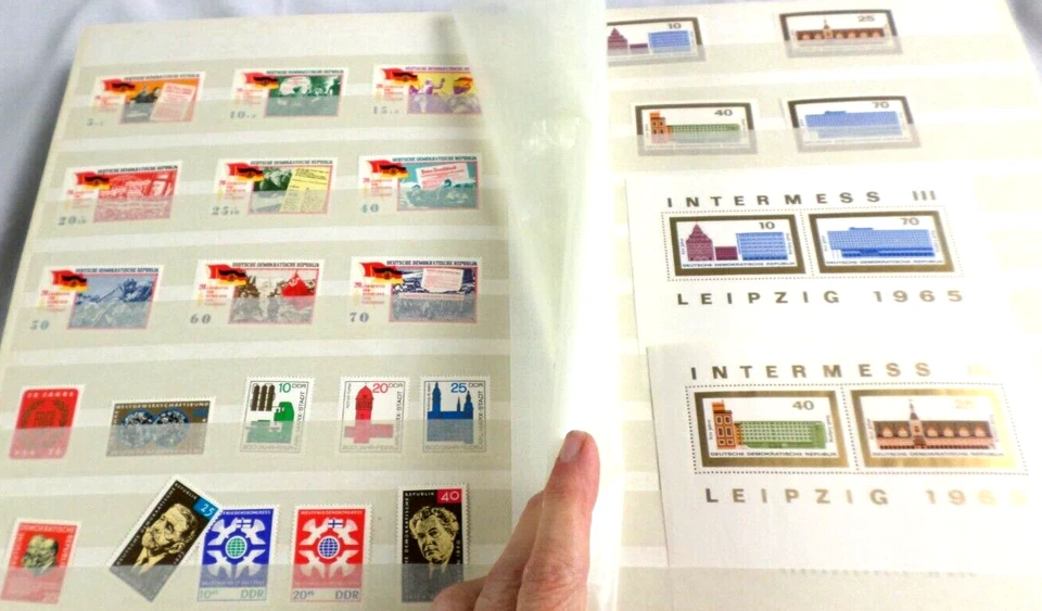 Kenmore Germany from 1964-70 Complete MINT 553 Stamps /Sheets Issued Album Lot - Image 3 of 4