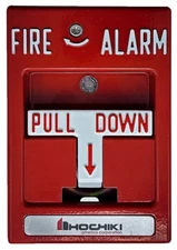 Hochiki DCP-AMS Addressable Manual Pull Station (Single Action, Hex Key Lock)