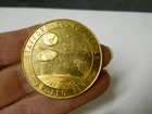NASA Space Mission Apollo 10 Moon Brass Tone May 18 1969 Challenge Coin RARE