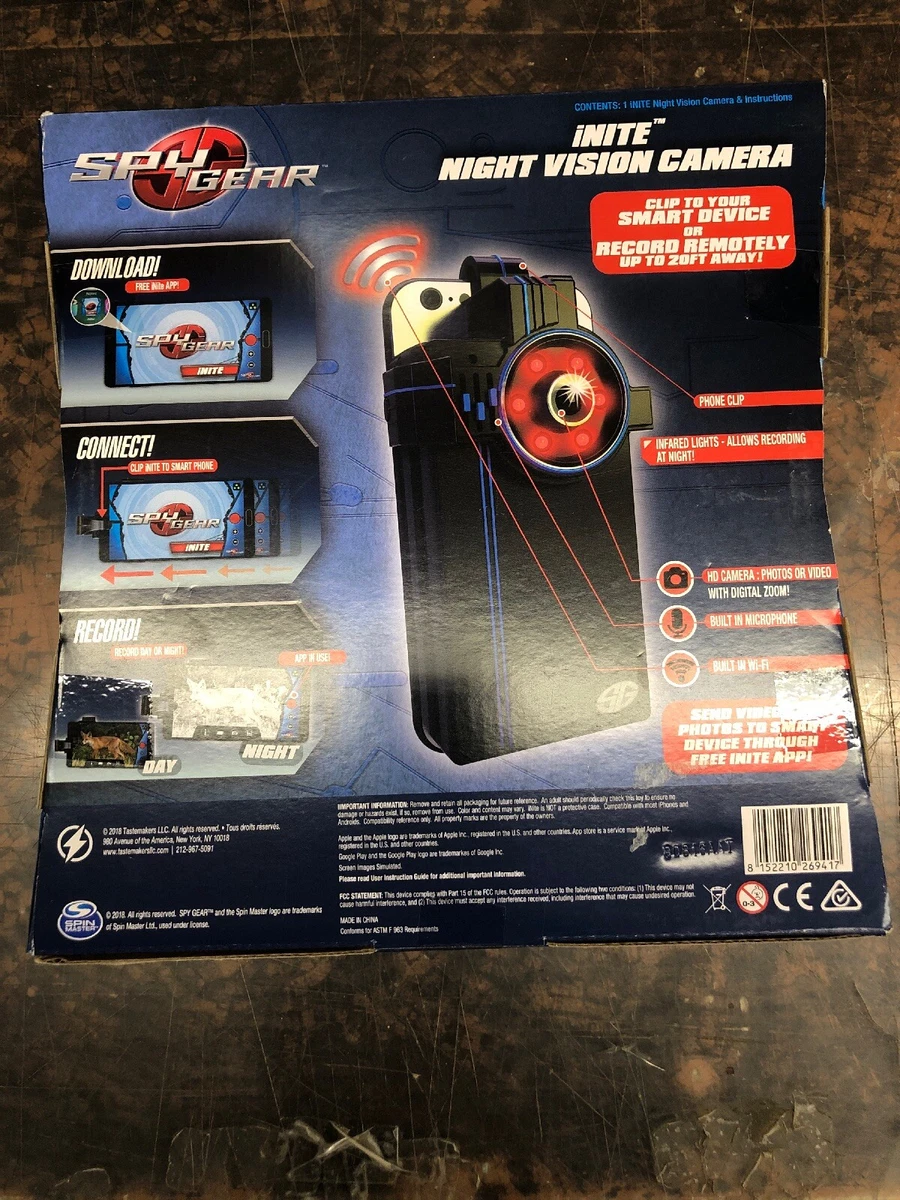 Spy gear inite night vision best sale camera