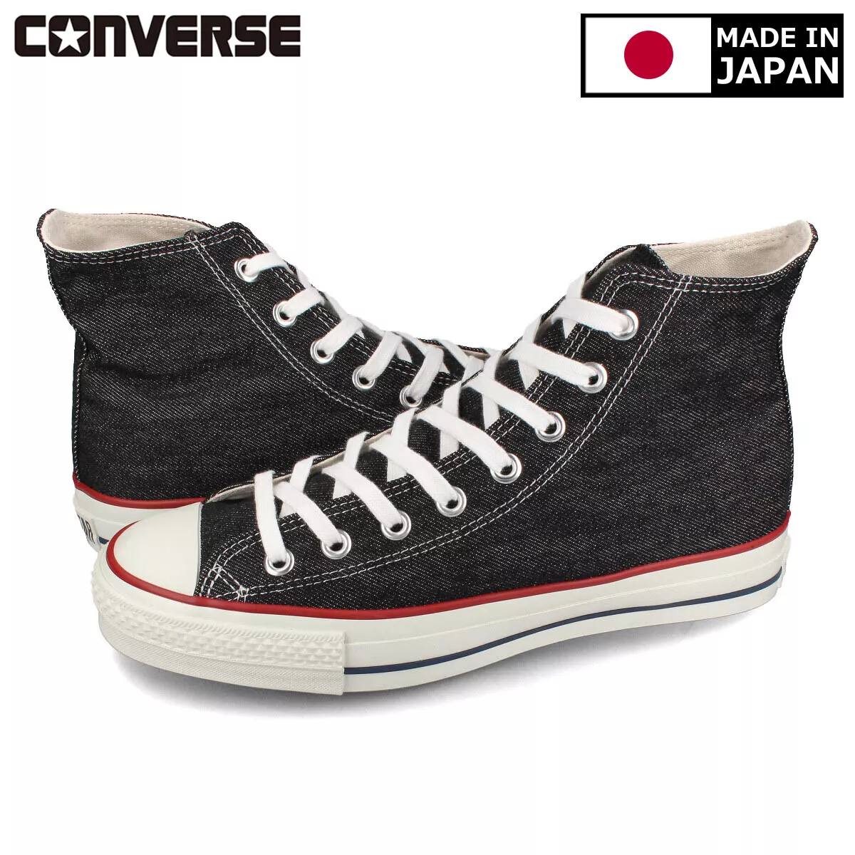 CONVERSE ALL STAR J OKAYAMADENIM OX or HI MADE IN JAPAN 31309160