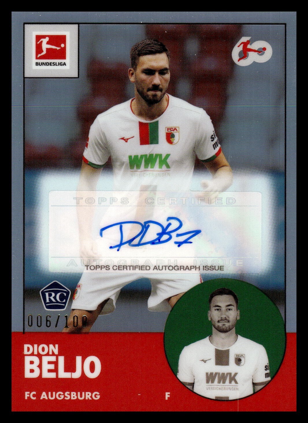 TOPPS サッカーカード TIER ONE RIDLE BAKU WOLFSBURG 015/125 #BO-RB 送料無料 中古 IT1 楽天市場】【中古】 TOPPS サッカーカード TIER ONE RIDLE BAKU