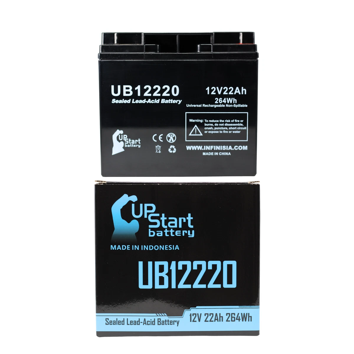 Apc smart ups 1400 Battery UB12220 12V 22Ah Sealed Lead Acid SLA AGM